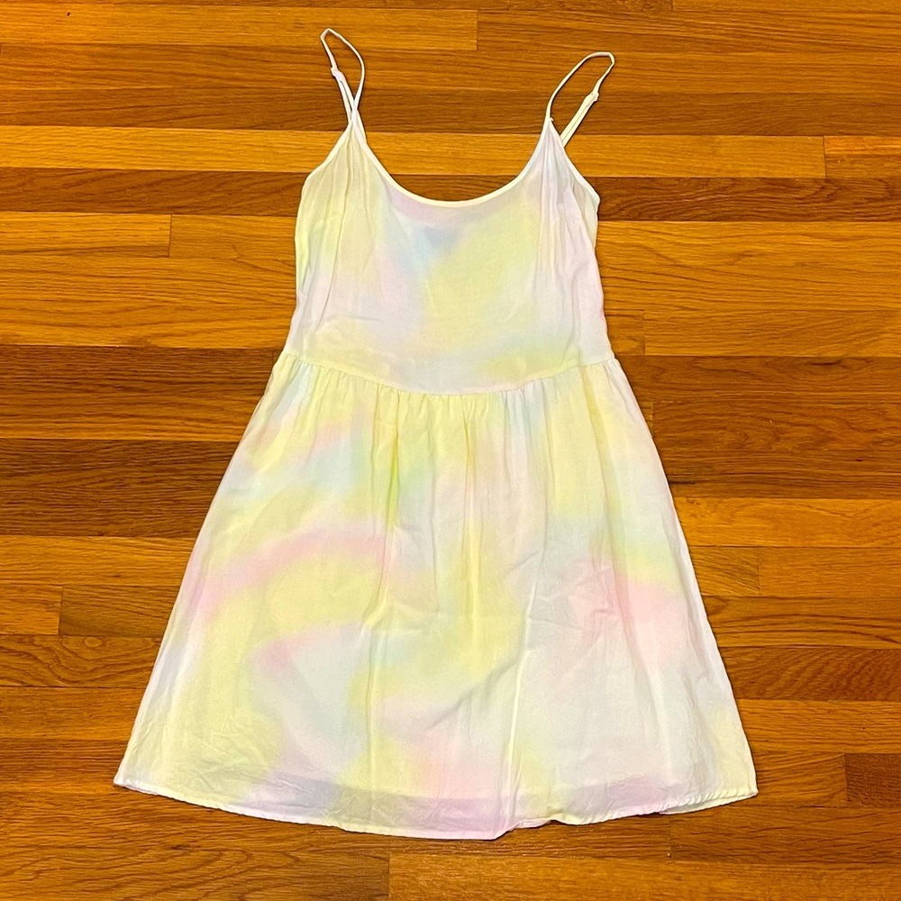 “Jack” rainbow sherbet roller skate dress size medium